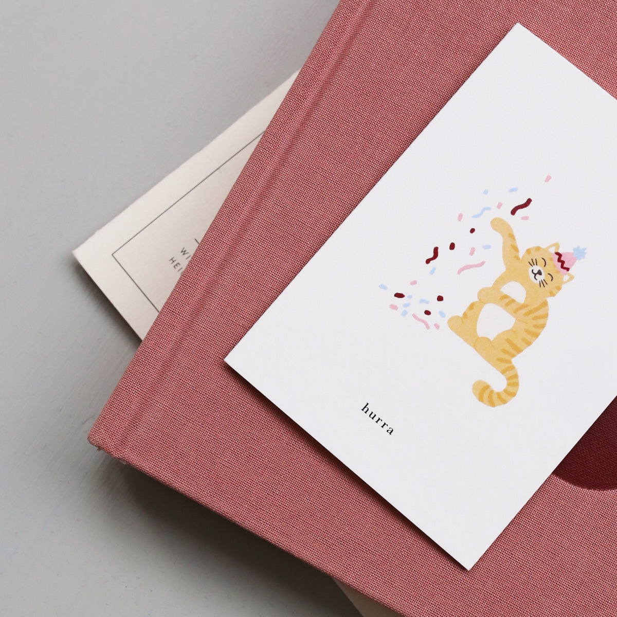 SMALL GREETING CARD // KAT (DANISH)