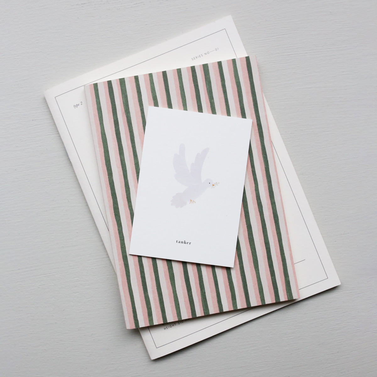 SMALL GREETING CARD // DUE (DANISH)