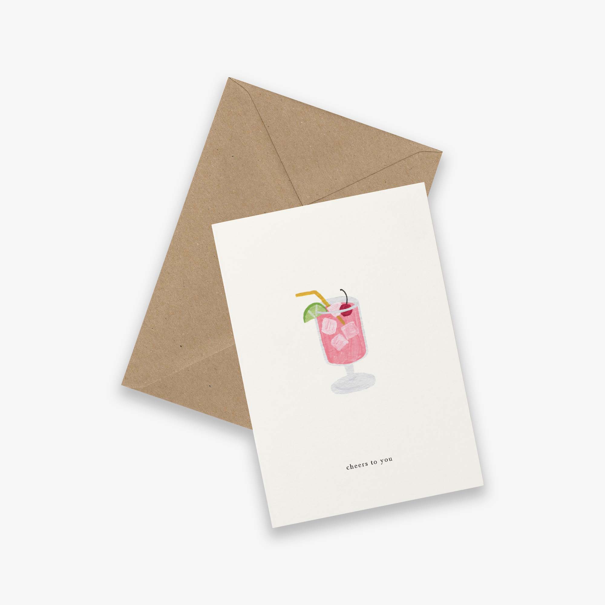 GREETING CARD // COCKTAIL