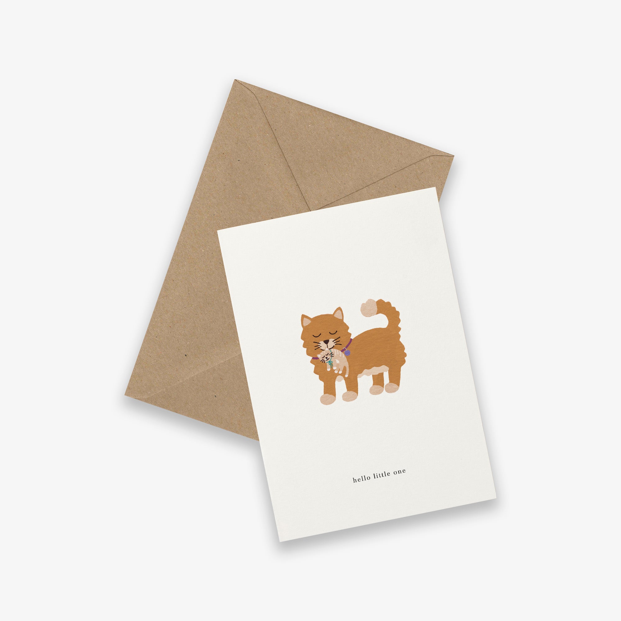 GREETING CARD // BABY CAT