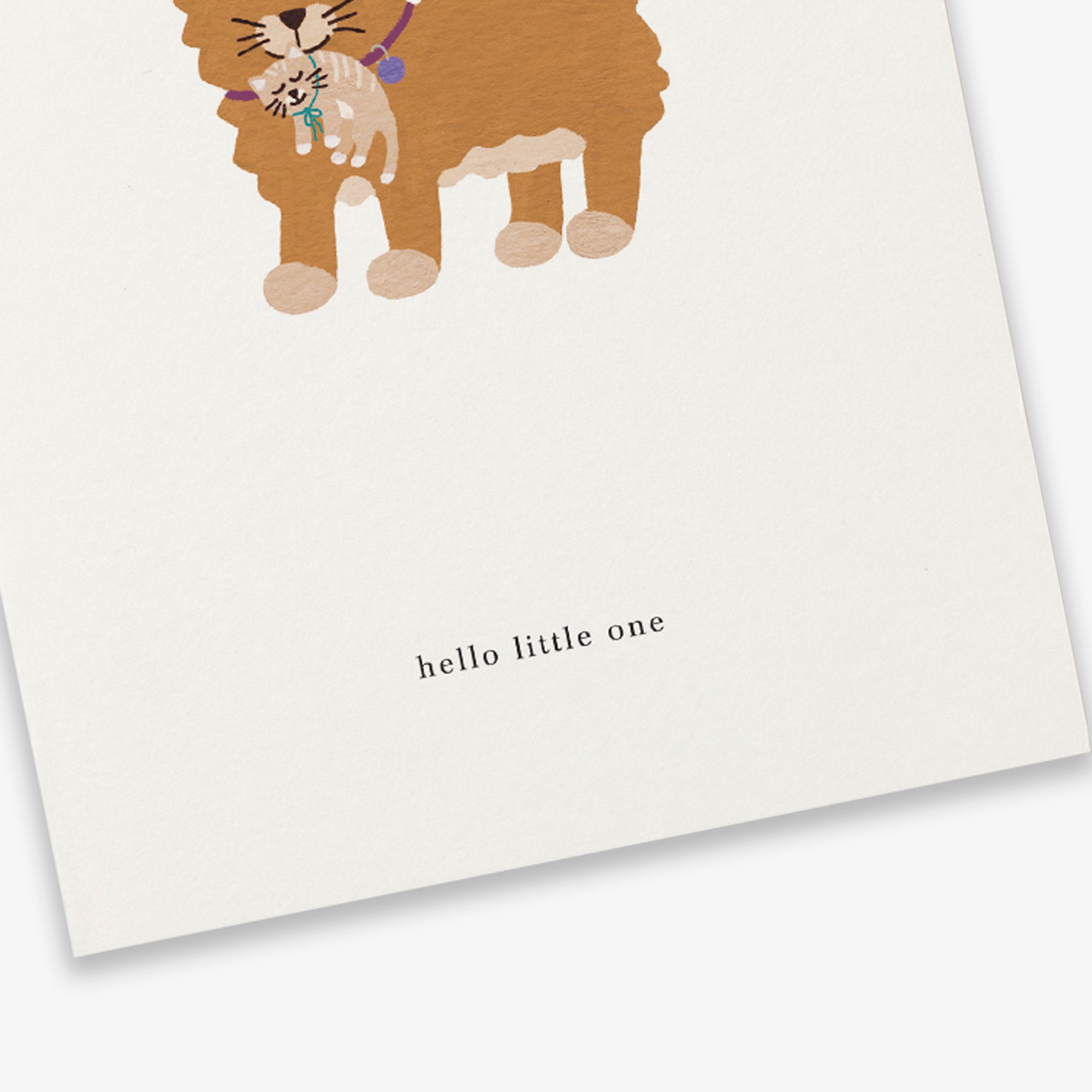 GREETING CARD // BABY CAT