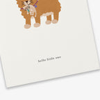GREETING CARD // BABY CAT