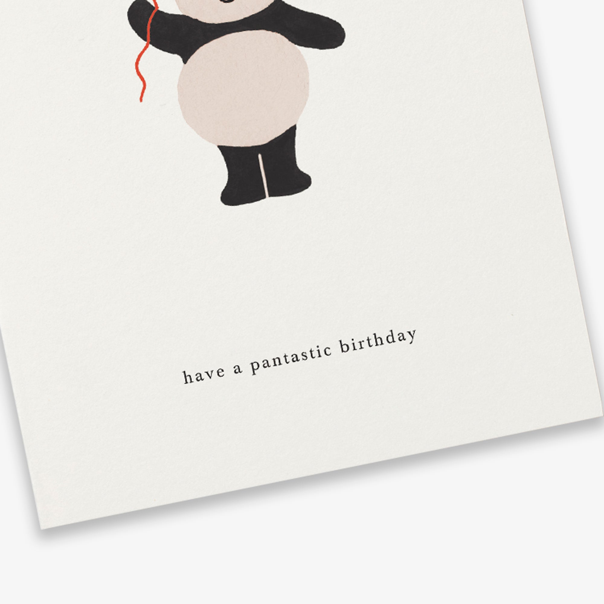 GREETING CARD // PANDA