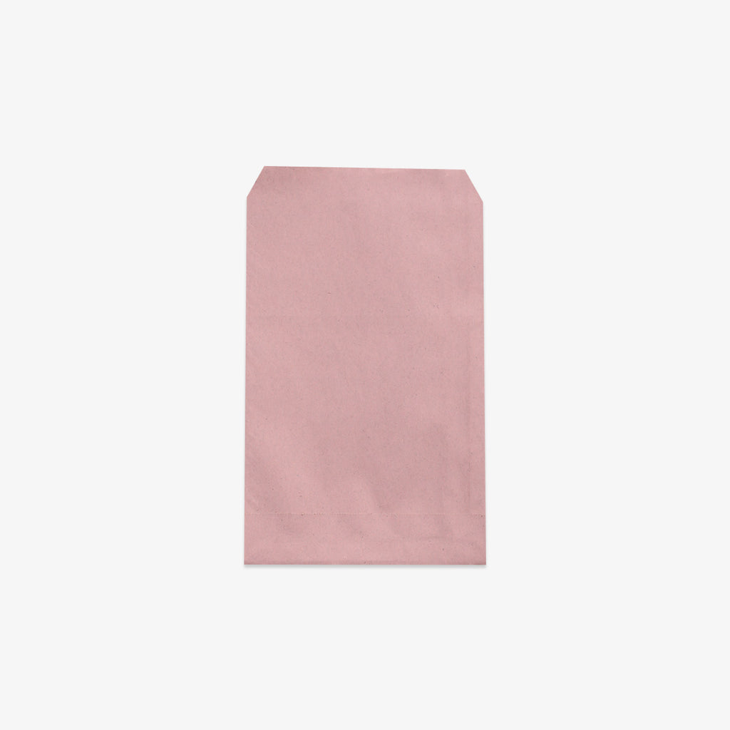 STØVET ROSA GAVEPOSE // M