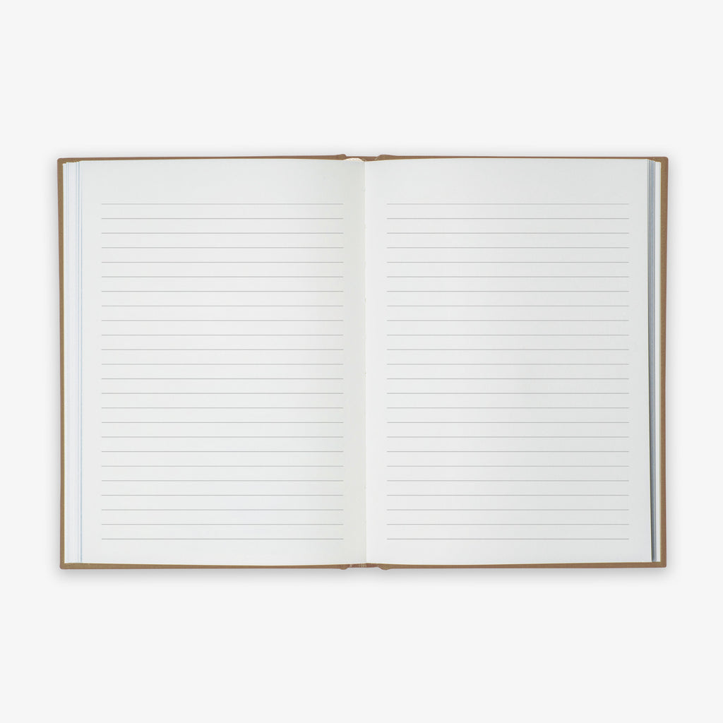 NOTES HARDCOVER NOTEBOOK // BROWN