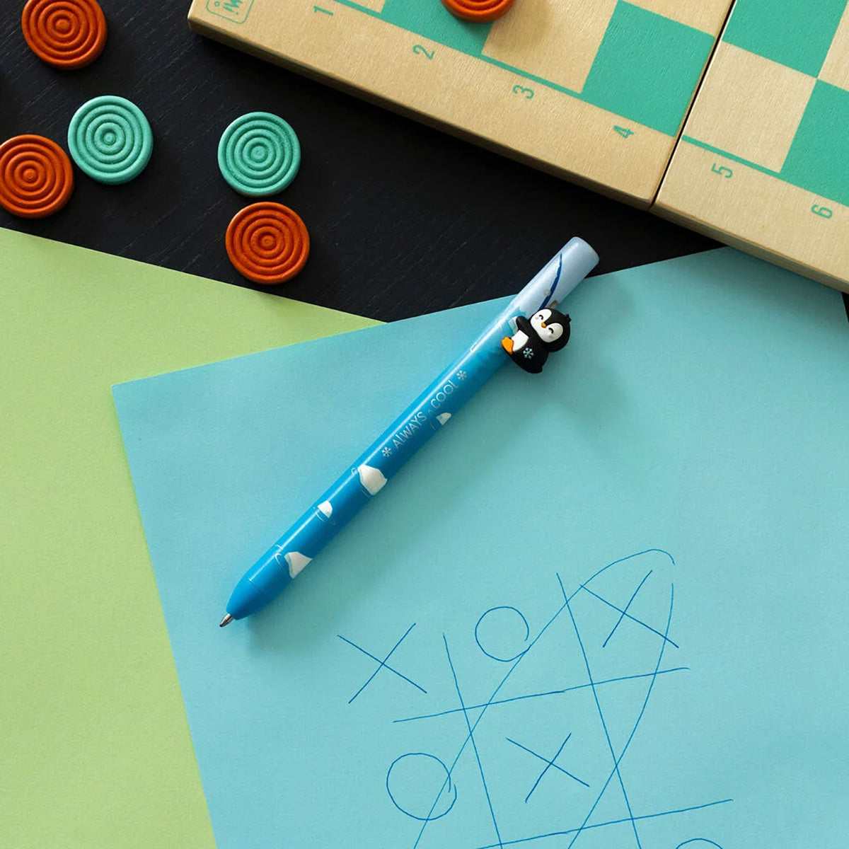 LEGAMI RETRACTABLE BALLPOINT PEN // PENGUIN