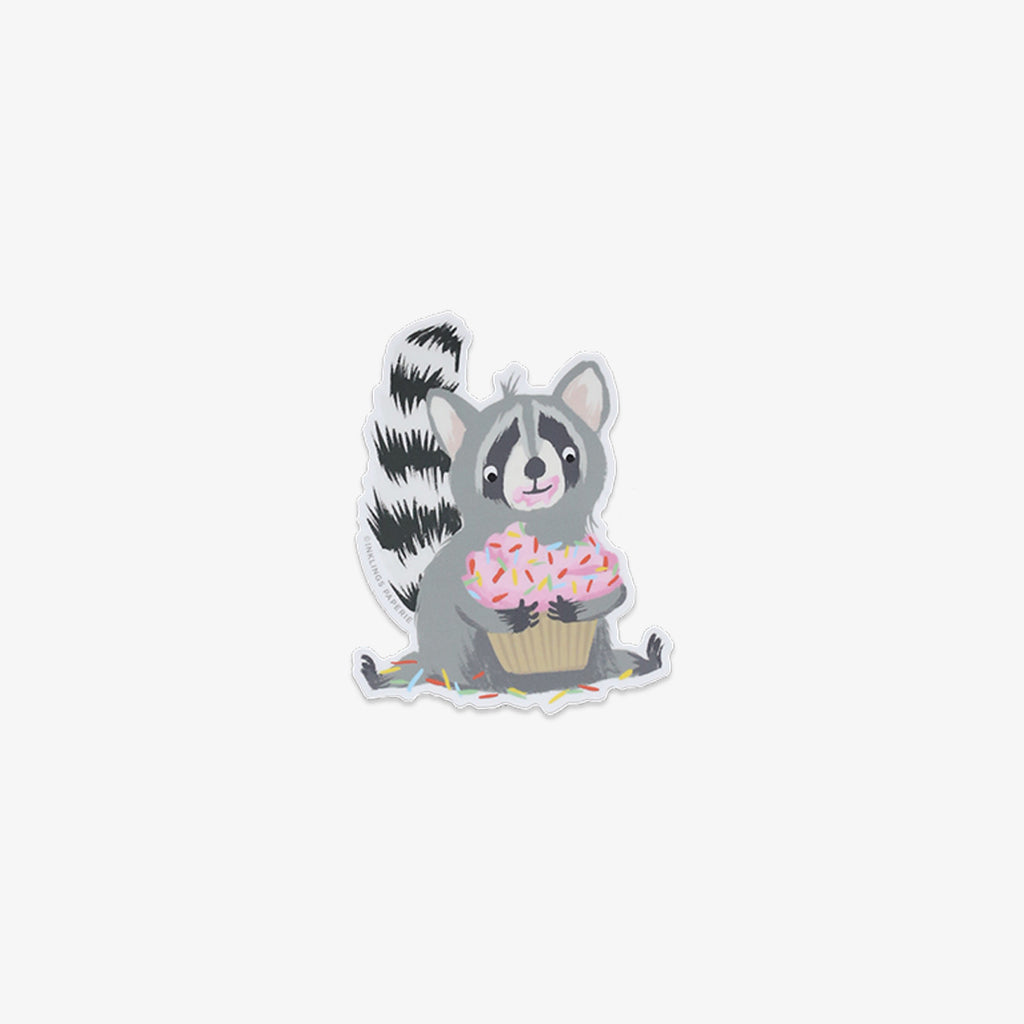 VINYL STICKER // RACCOON
