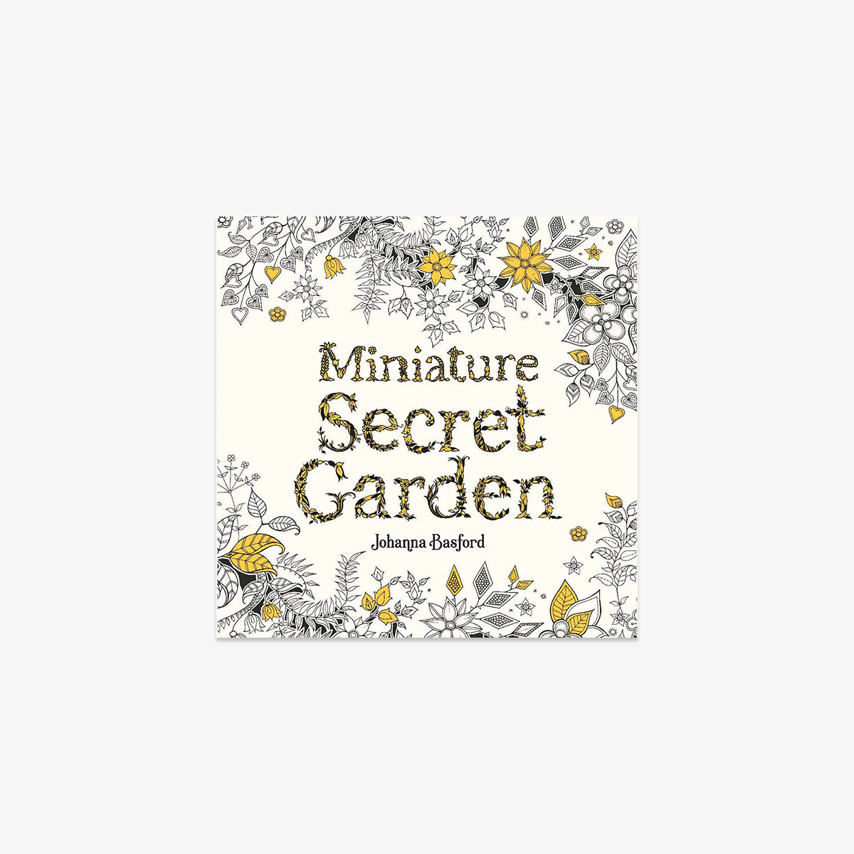 COLOURING BOOK // MINIATURE SECRET GARDEN