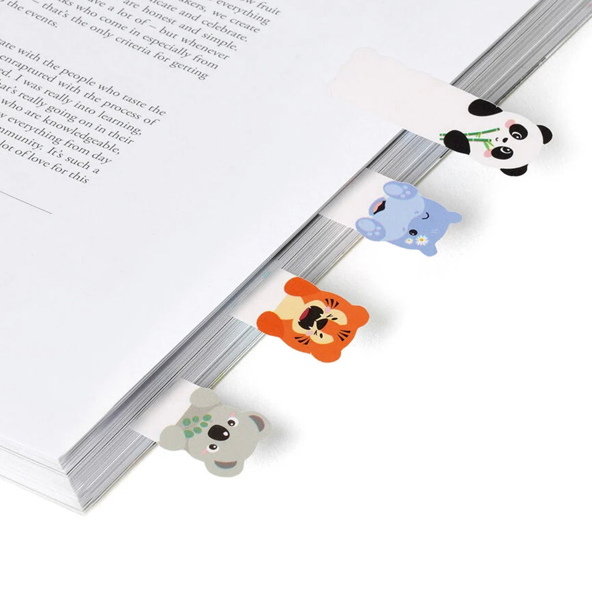 ADHESIVE PAGE MARKERS // CUTE ANIMALS