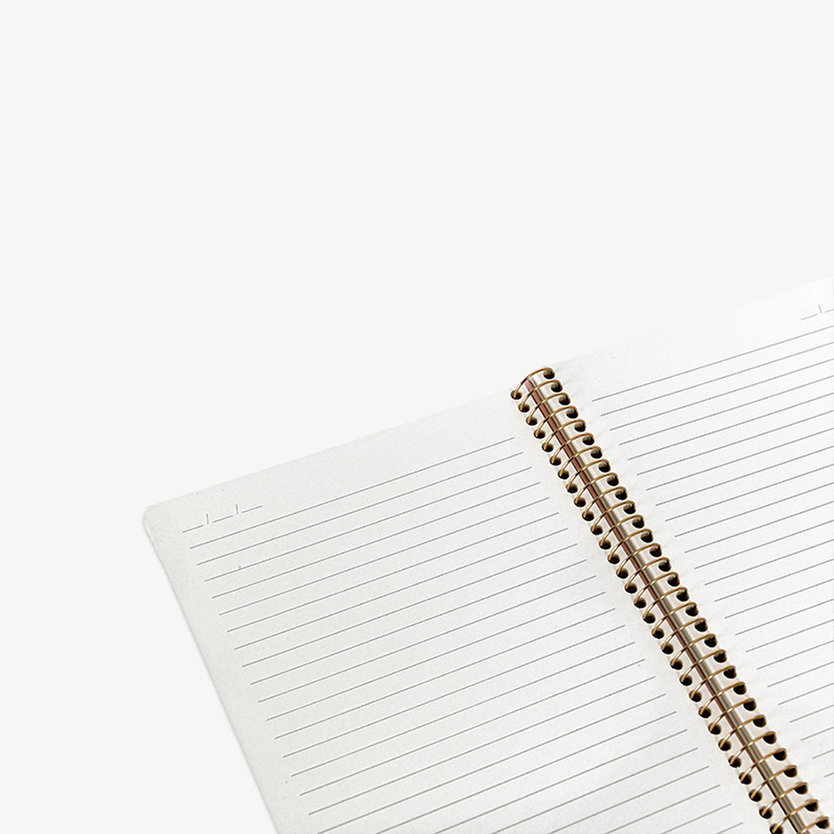 KOZO SPIRAL-BOUND NOTEBOOK A4 // BLACK