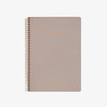 KOZO SPIRAL-BOUND NOTEBOOK A4 // SAND