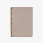KOZO SPIRAL-BOUND NOTEBOOK A4 // SAND