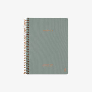 KOZO SPIRAL-BOUND NOTEBOOK A5 // ALOE VERA
