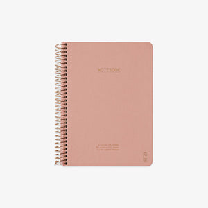 KOZO SPIRAL-BOUND NOTEBOOK A5 // MUTED BLUSH