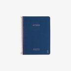 KOZO SPIRAL-BOUND NOTEBOOK A5 // NAVY