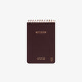 KOZO SPIRAL-BOUND NOTEBOOK A6 // COFFEE