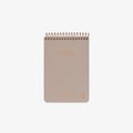 KOZO SPIRAL-BOUND NOTEBOOK A6 // SAND