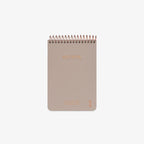 KOZO SPIRAL-BOUND NOTEBOOK A6 // SAND