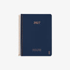 KOZO SPIRALBUNDEN KALENDER 2027 A5 // NAVY