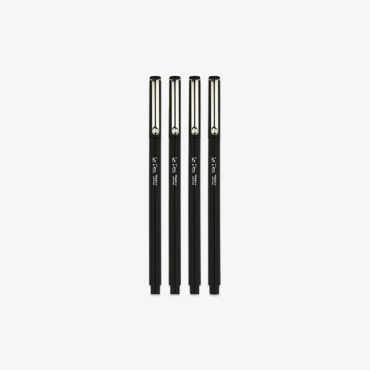 LE PEN SET 4 PCS // BLACK