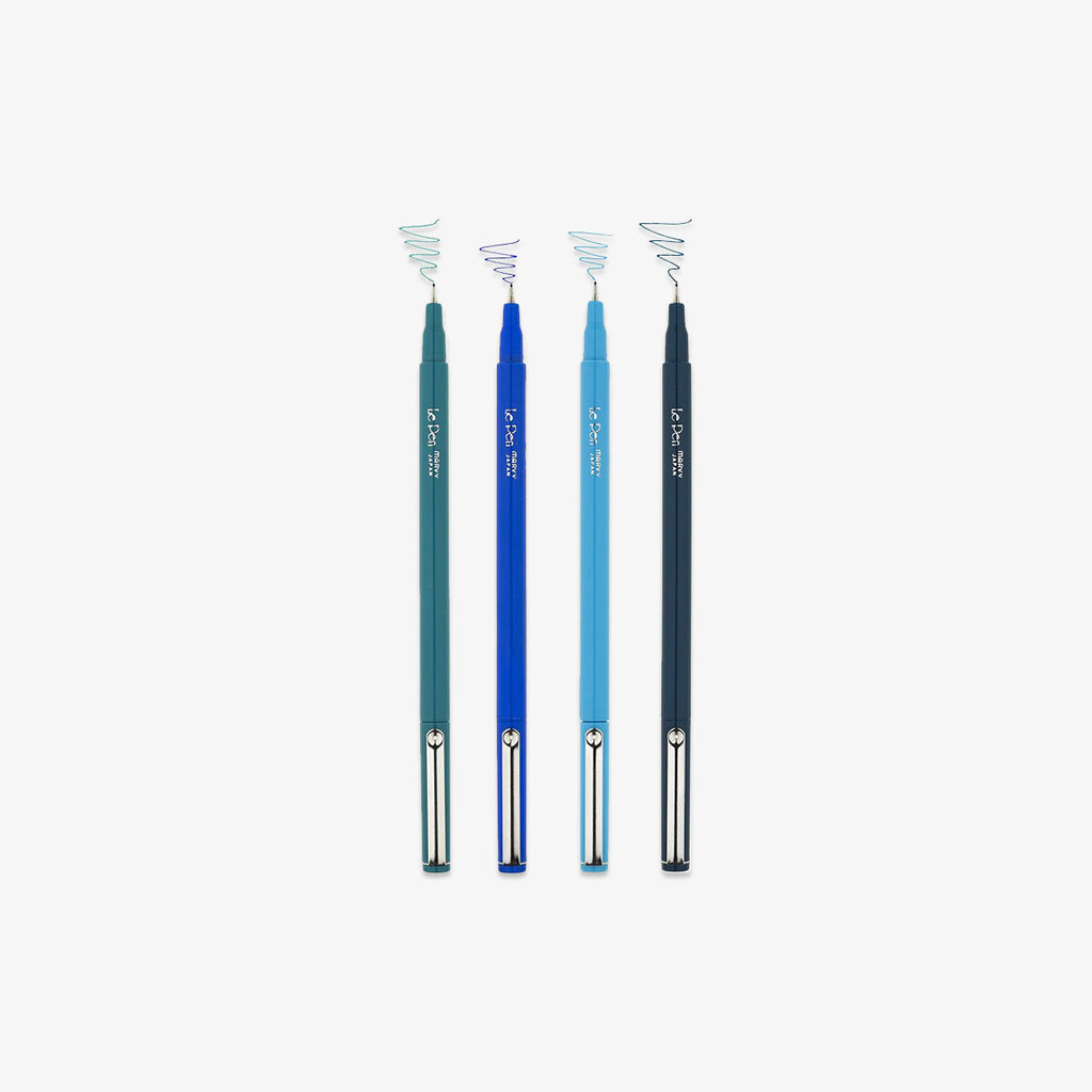 LE PEN SET 4 PCS // BLUE