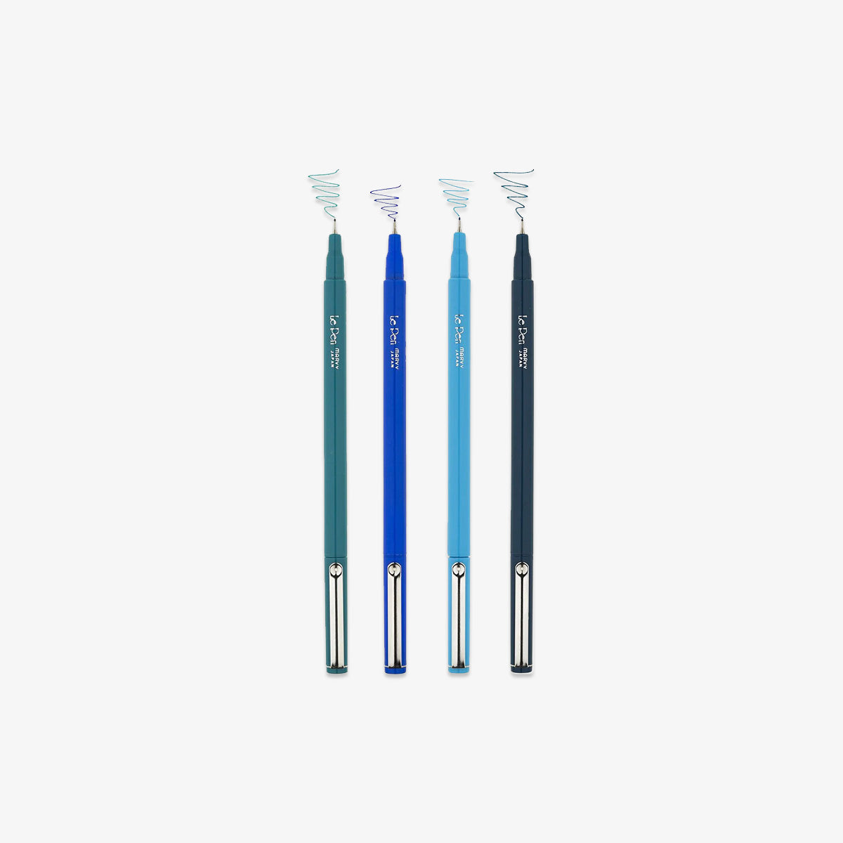 LE PEN SET 4 PCS // BLUE