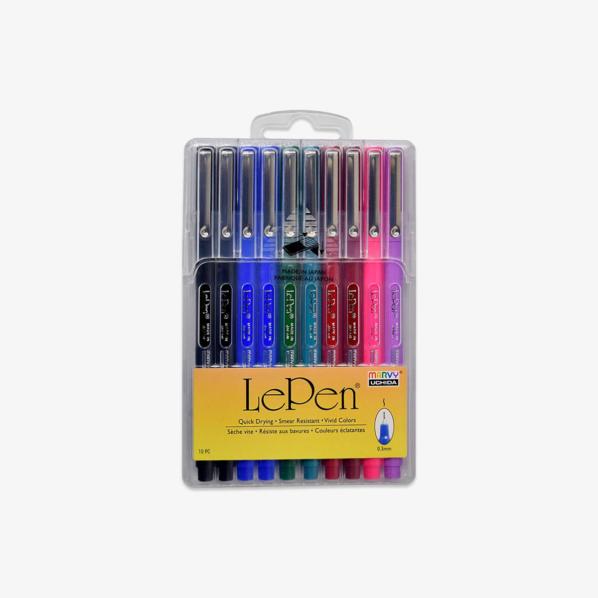 LE PEN SET 10 PCS // BASIC