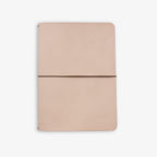 MULTI ELASTIC BAND LEATHER FOLDER // NATURAL