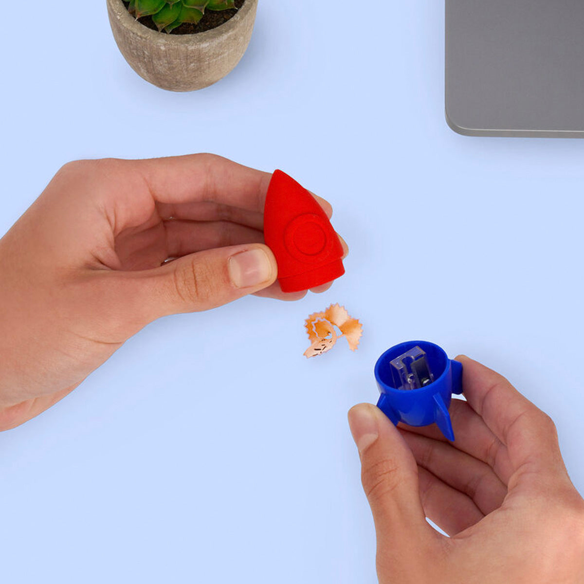 LEGAMI PENCIL SHARPENER & ERASER  // SPACE