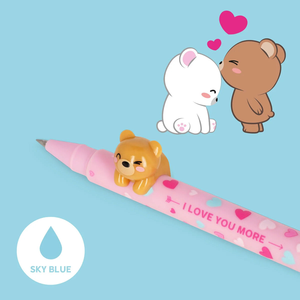 LOVELY FRIENDS GEL PEN SET // BEARY LOVE (LIMITED EDITION)