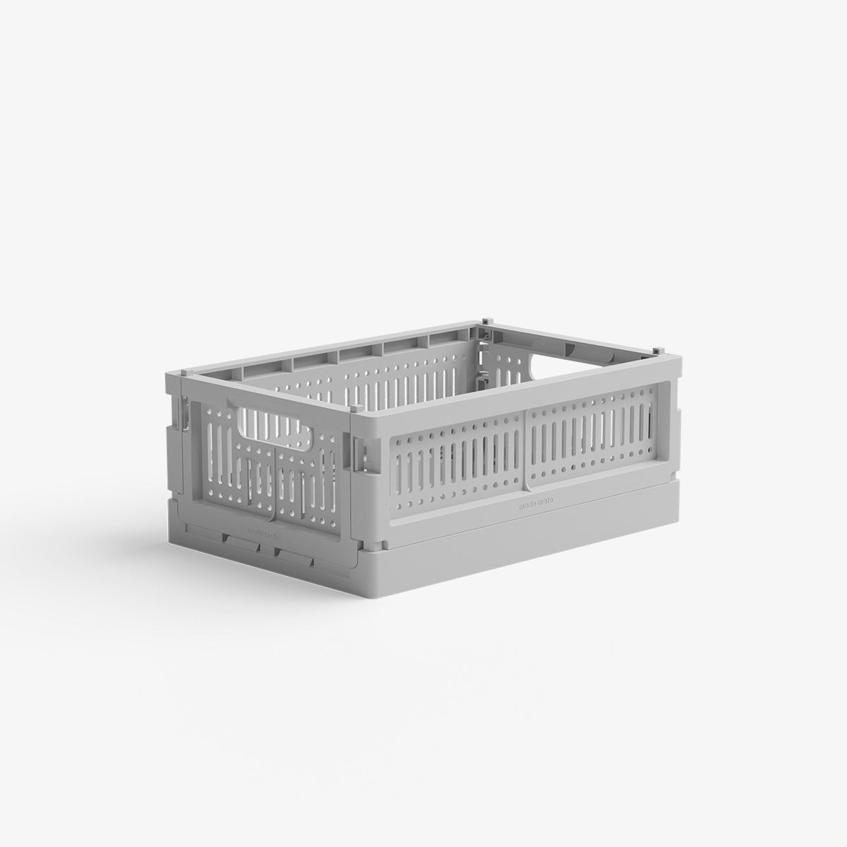 MINI FOLDING CRATE // MISTY GREY