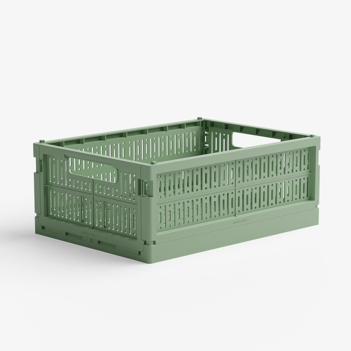 MIDI FOLDING CRATE // GREEN BEAN GREEN