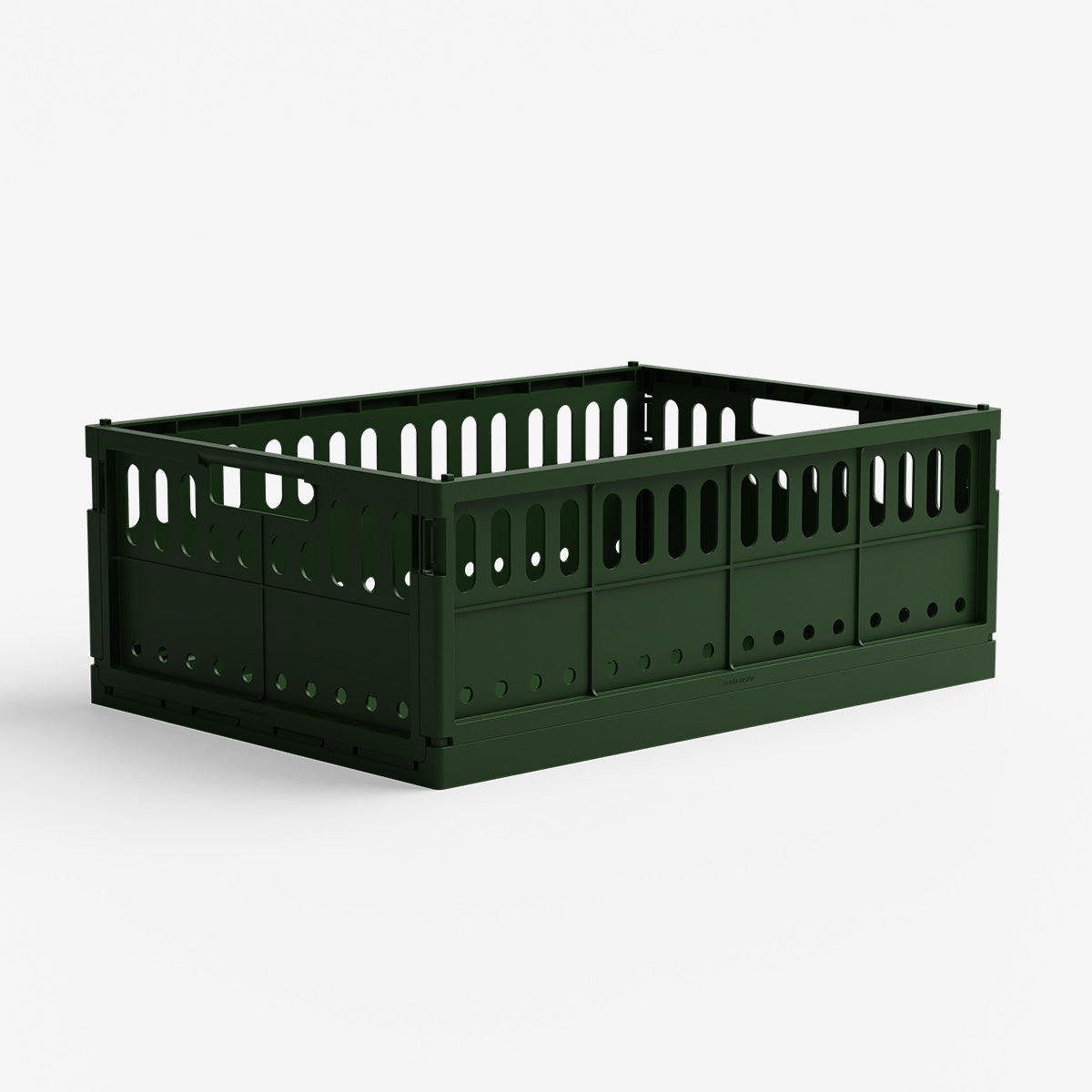 MAXI FOLDING CRATE // RACING GREEN