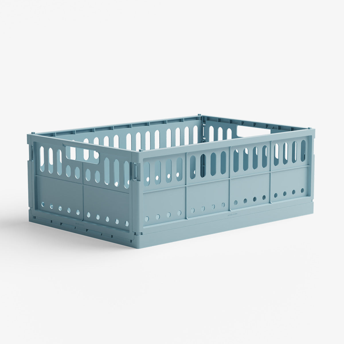 MAXI FOLDING CRATE // CRYSTAL BLUE