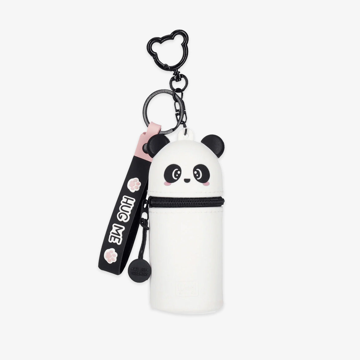 COIN PURSE WITH KEY RING // PANDA