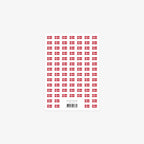 STICKERS // MINI DANISH FLAGS