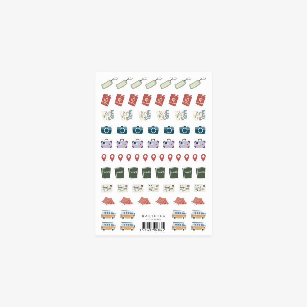 STICKERS // MINI TRAVEL ICONS