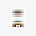 MICRO DOT STICKERS // WORLD