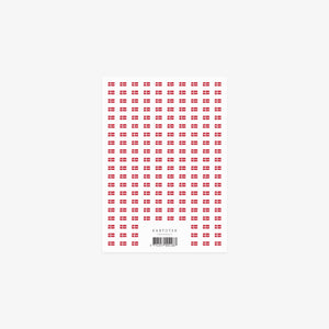 STICKERS // MICRO DANISH FLAGS