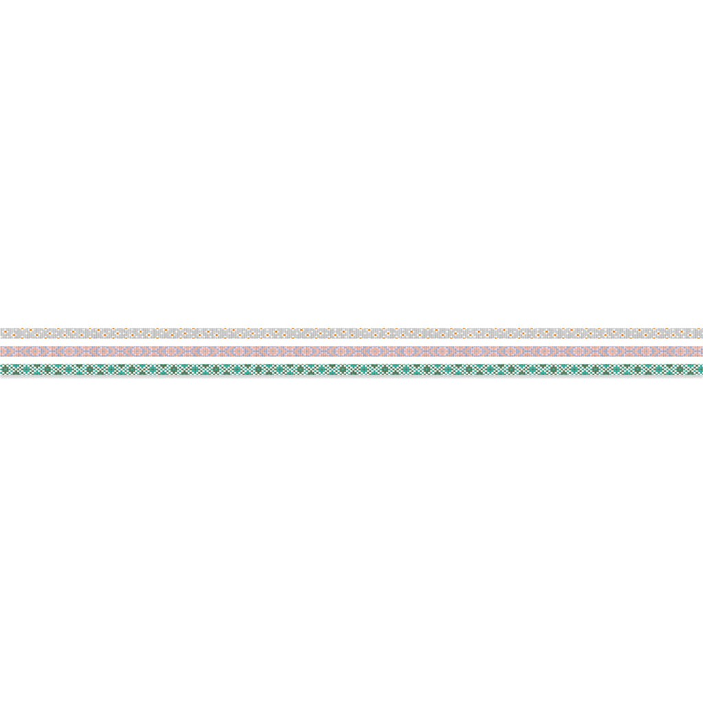 MT MASKING TAPE SLIM 3 PACK // CROSSSTITCH