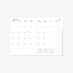 KALENDER SEP 2026 - DEC 2027 A5 // KIRSEBÆRBLOMSTER
