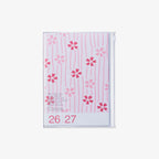 KALENDER SEP 2026 - DEC 2027 A5 // KIRSEBÆRBLOMSTER
