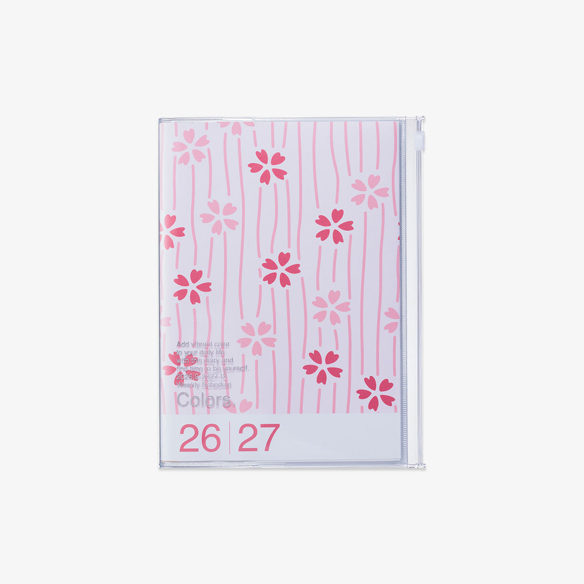 KALENDER SEP 2026 - DEC 2027 A5 // KIRSEBÆRBLOMSTER