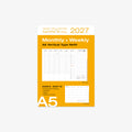 KALENDER SEP 2026 - DEC 2027 A5 // REFILL