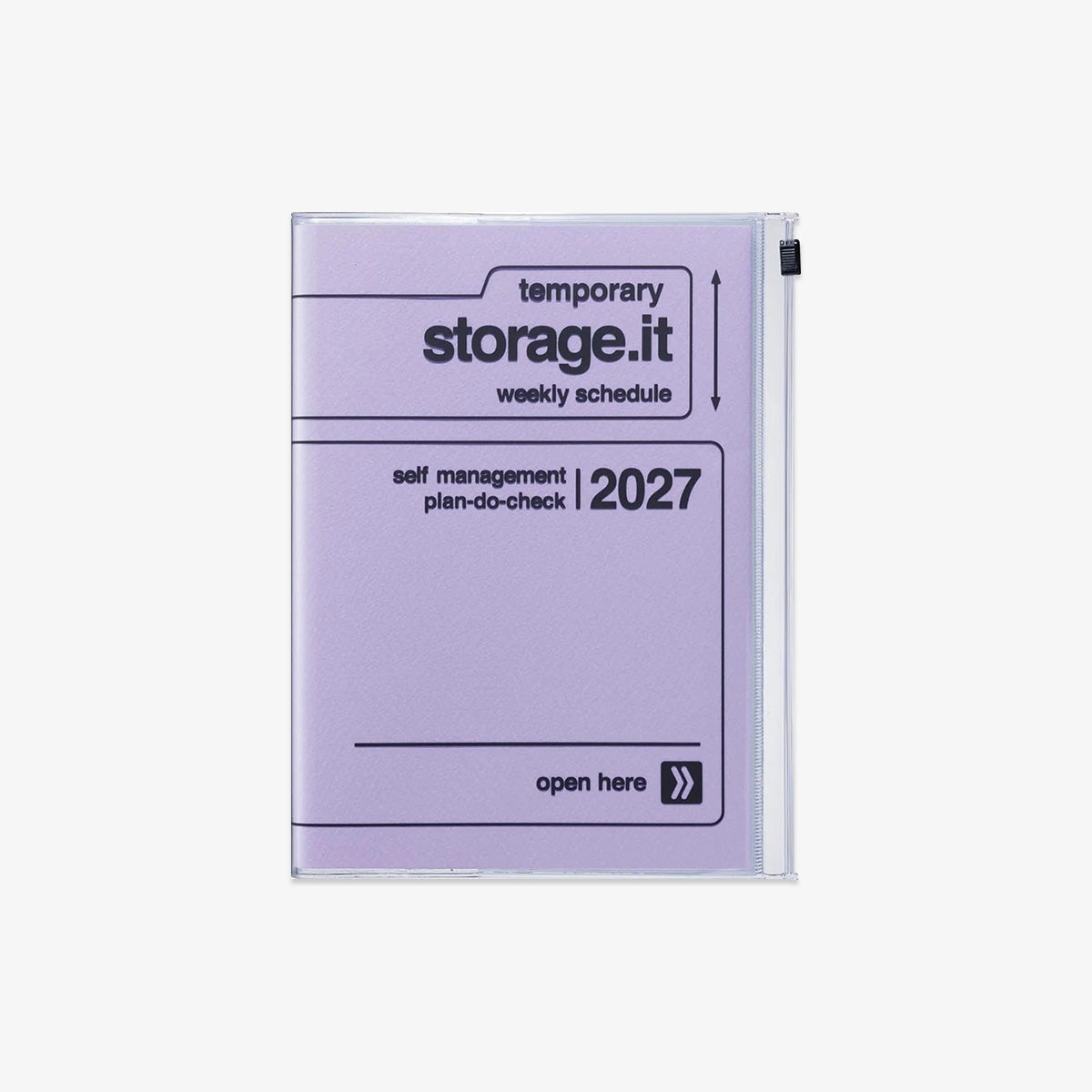 KALENDER SEP 2026 - DEC 2027 A5 // STORAGE.IT LAVENDEL
