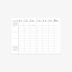 CALENDAR SEP 2026 - DEC 2027 A6 // REFILL
