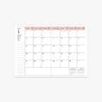 CALENDAR SEP 2026 - DEC 2027 A6 // REFILL