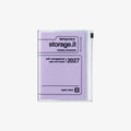 KALENDER SEP 2026 - DEC 2027 A6 // STORAGE.IT LAVENDEL