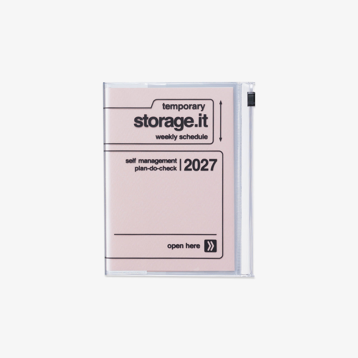 KALENDER SEP 2026 - DEC 2027 A6 // STORAGE.IT PINK