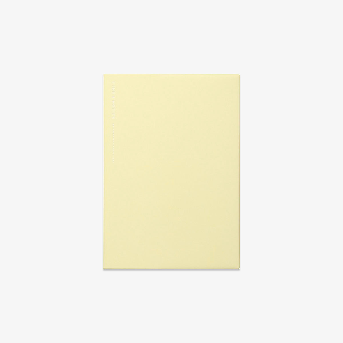 FIND & NOTICE WEEKLY PLANNER DIARY // PALE YELLOW